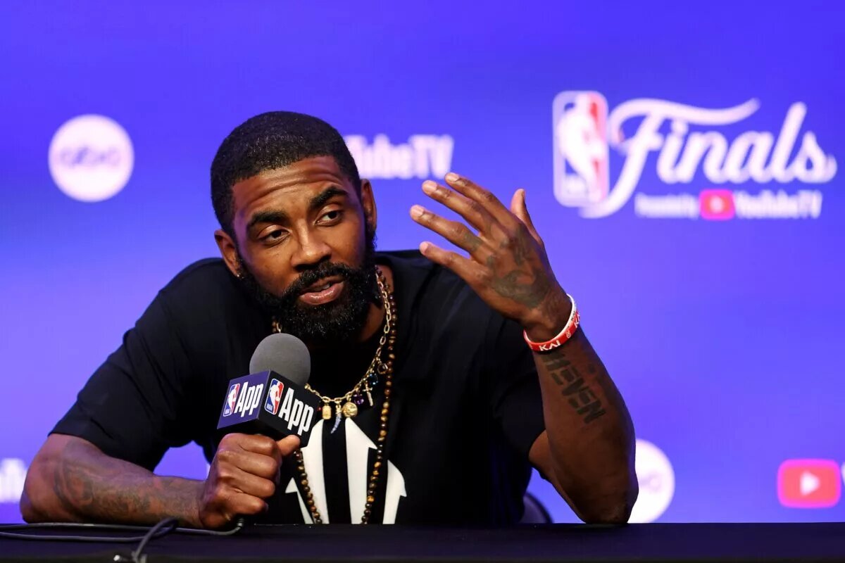 Dallas Mavericks guard Kyrie Irving