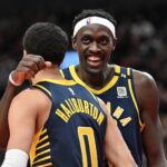 Indiana Pacers stars Tyrese Haliburton and Pascal Siakam