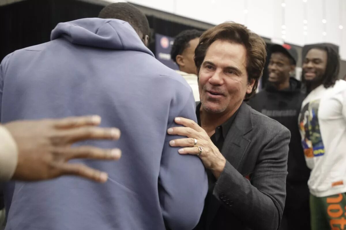 Detroit Pistons owner Tom Gores