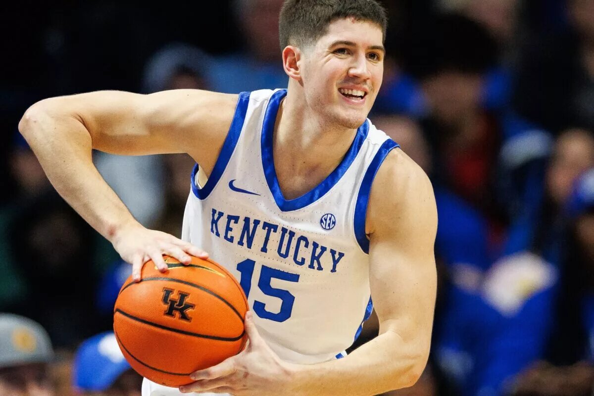Kentucky guard Reed Sheppard, 2024 NBA Draft