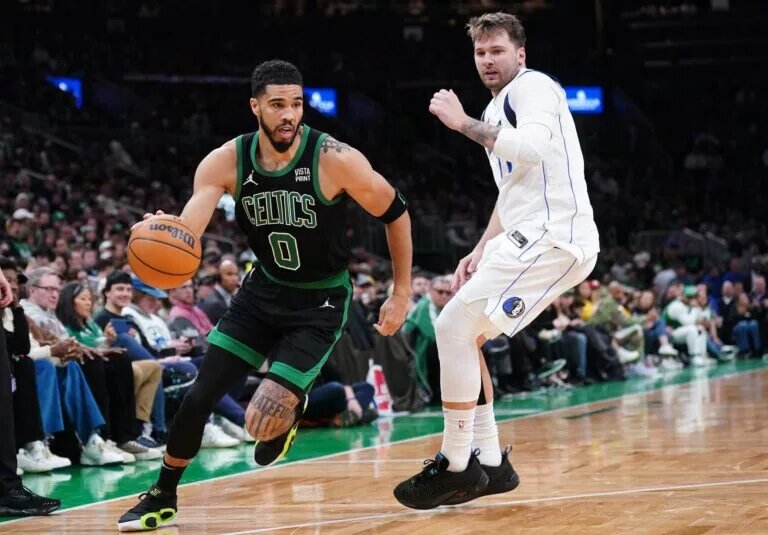 Luka Doncic and Jayson Tatum are two of the best players in the NBA finals.
