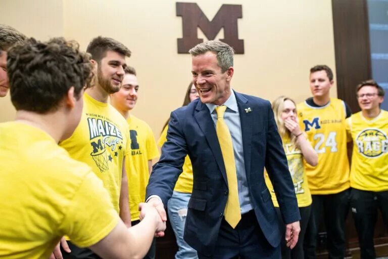 Dusty May will be Michigan's Basketball coach next season.