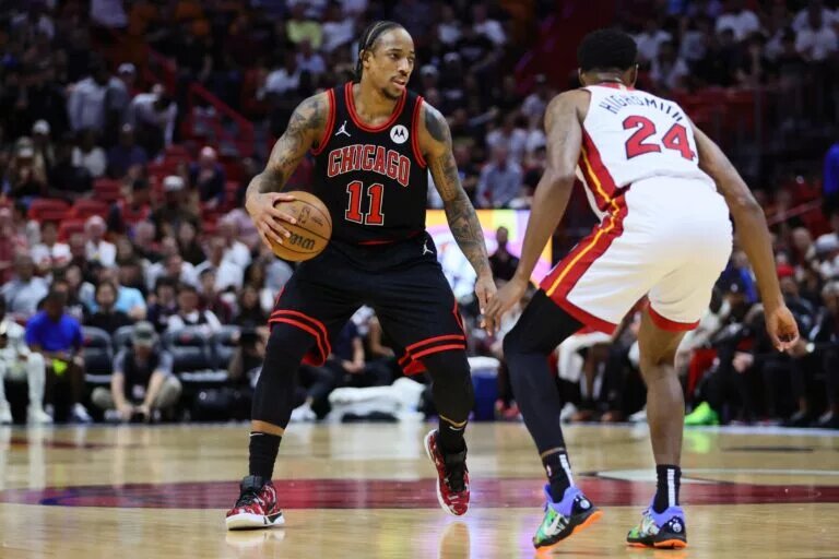 DeMar DeRozan has been linked to the Miami Heat.