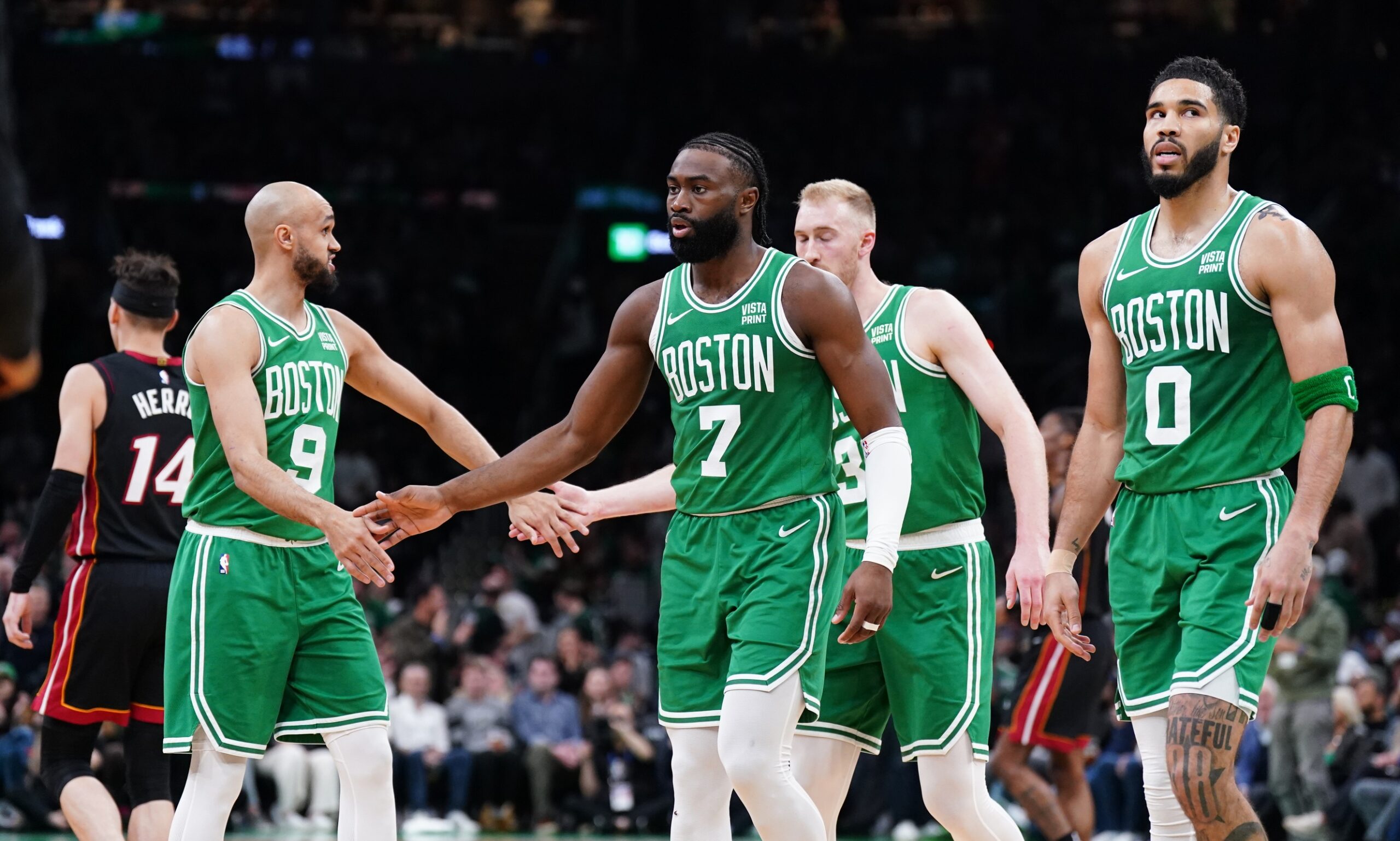 Jayson Tatum, Jaylen Brown and Derrick White are all keys for the Celtics to win the NBA finals.