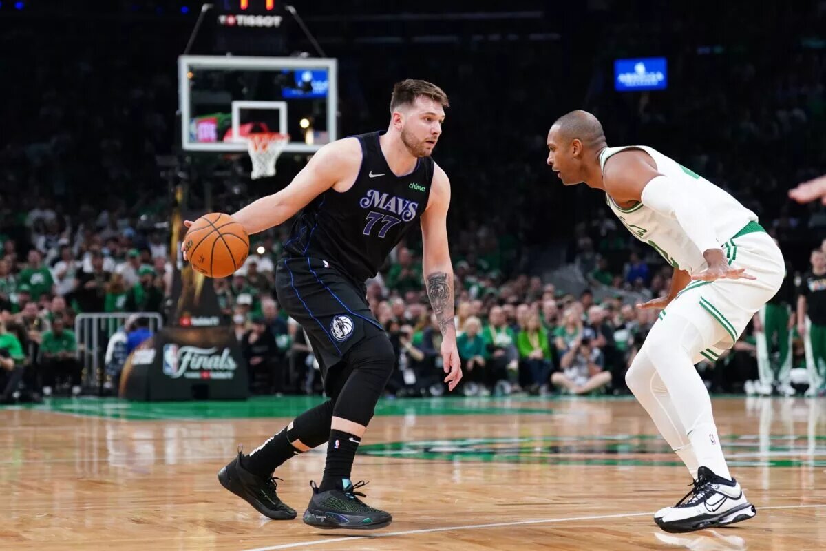 Luka Doncic and the Mavericks look to bounce back after a Game 1 lose in the NBA Finals.