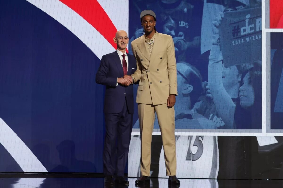 The Wizards drafted Alex Sarr second overall.