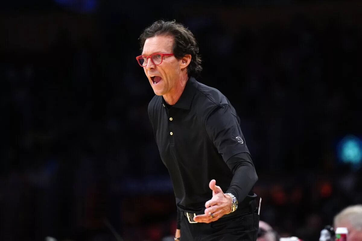 Atlanta Hawks head coach Quin Snyder