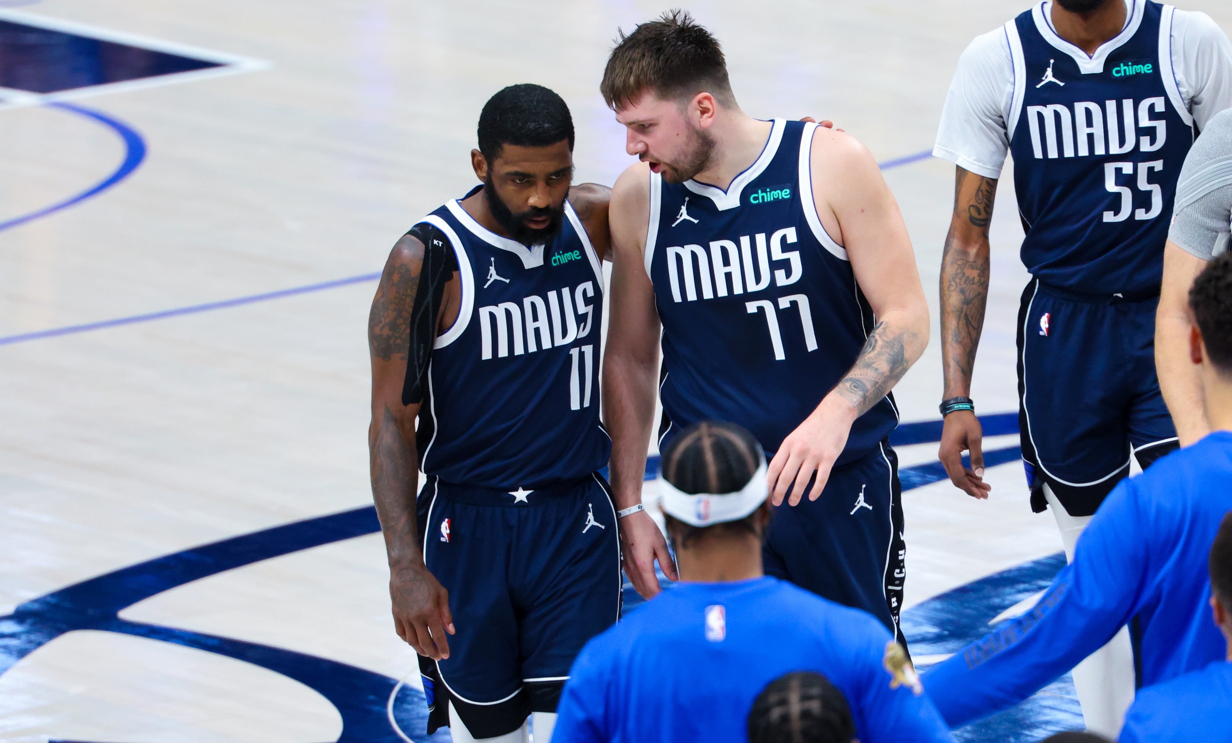 Dallas Mavericks backcourt stars Luka Doncic and Kyrie Irving