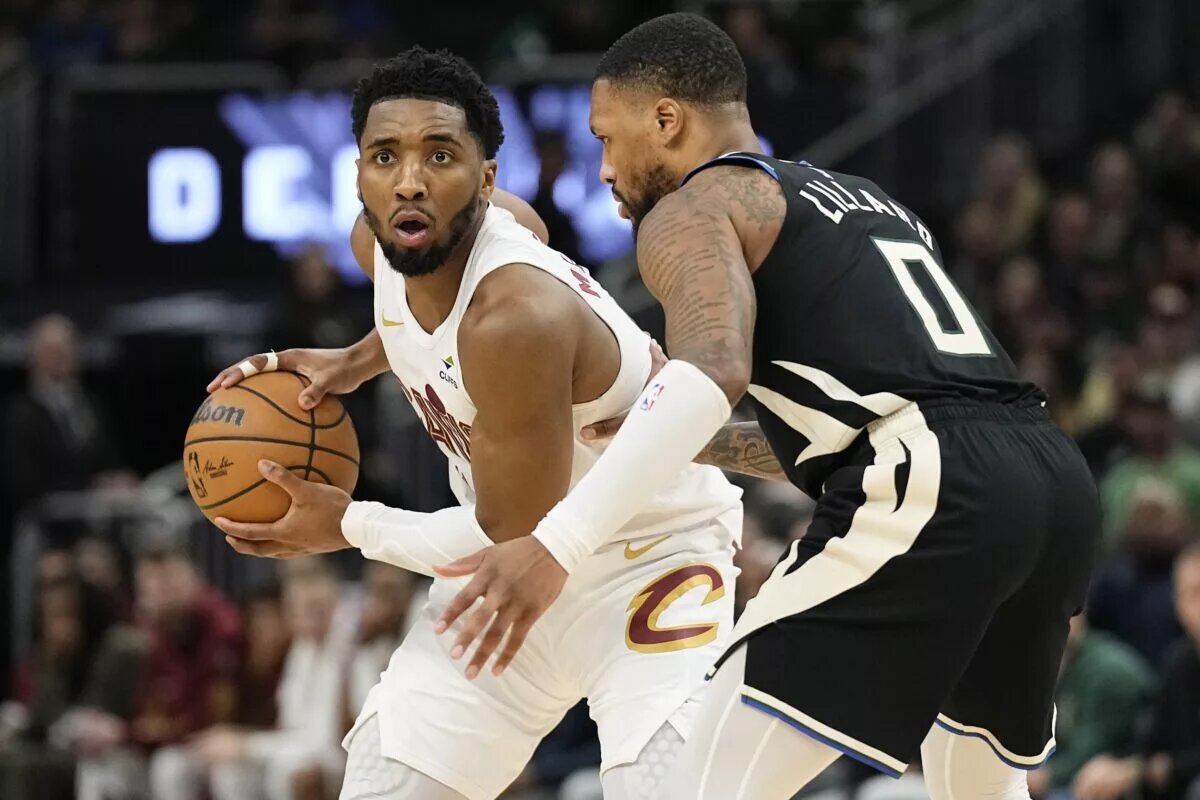Cleveland Cavaliers guard Donovan Mitchell