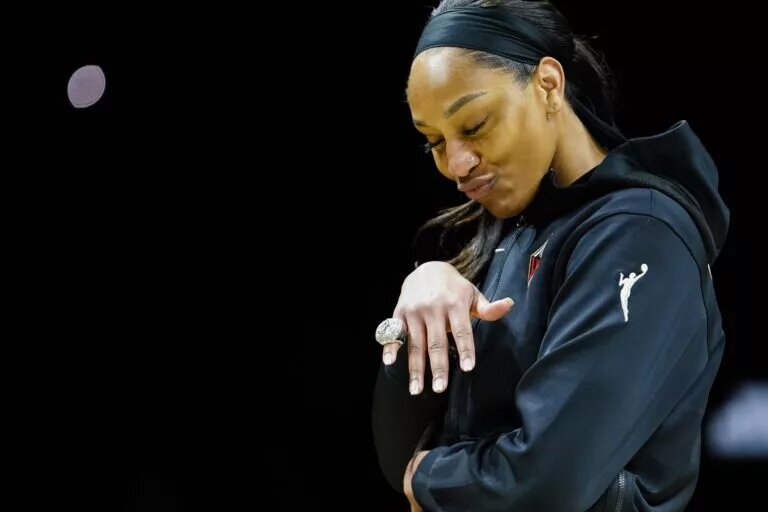 Las Vegas Aces forward-center A’ja Wilson