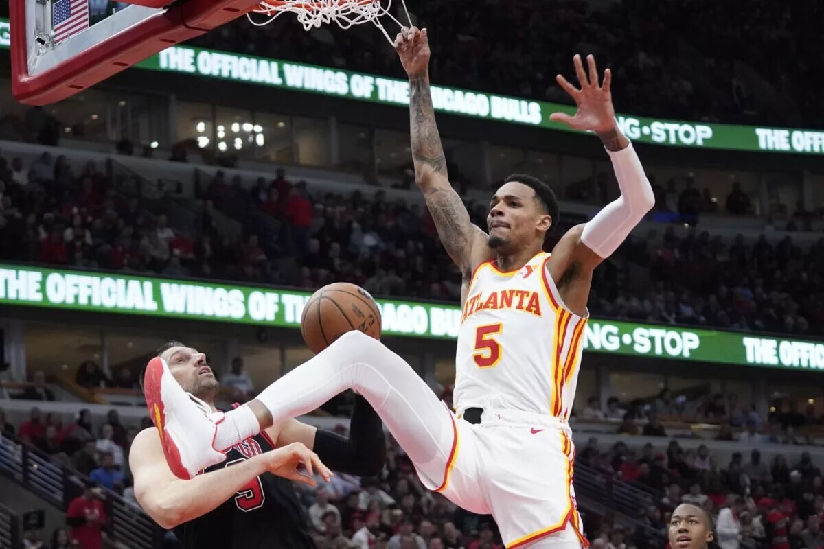 Atlanta Hawks guard Dejounte Murray