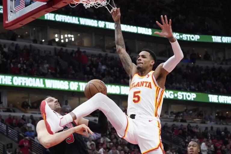 Atlanta Hawks guard Dejounte Murray