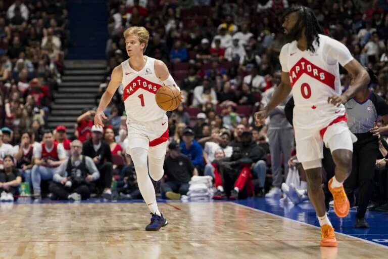 Gradey Dick and Javon Freeman-Liberty are two key players for the Raptors summer league.