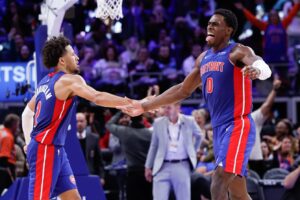 Cade Cunningham and Jalen Duren could have big years with the Pistons.