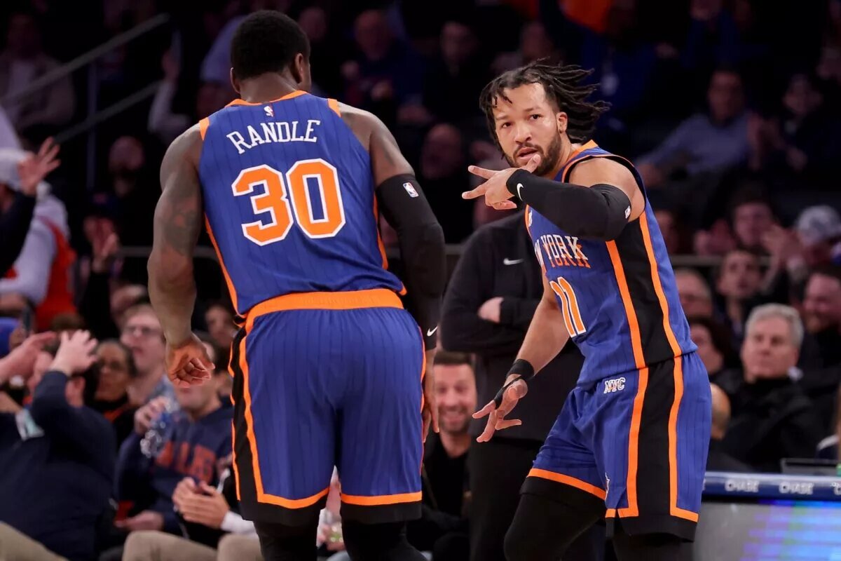 Jalen Brunson and Julius Randle had two of the best individual Knicks seasons of the 21st century.