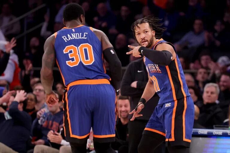 Jalen Brunson and Julius Randle had two of the best individual Knicks seasons of the 21st century.