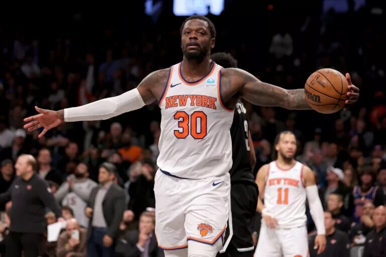 Julius Randle's future with the Knicks is uncertain.