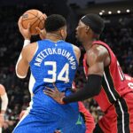 Bam Adebayo and Giannis Antetokounmpo are two of the NBA's best defenders.