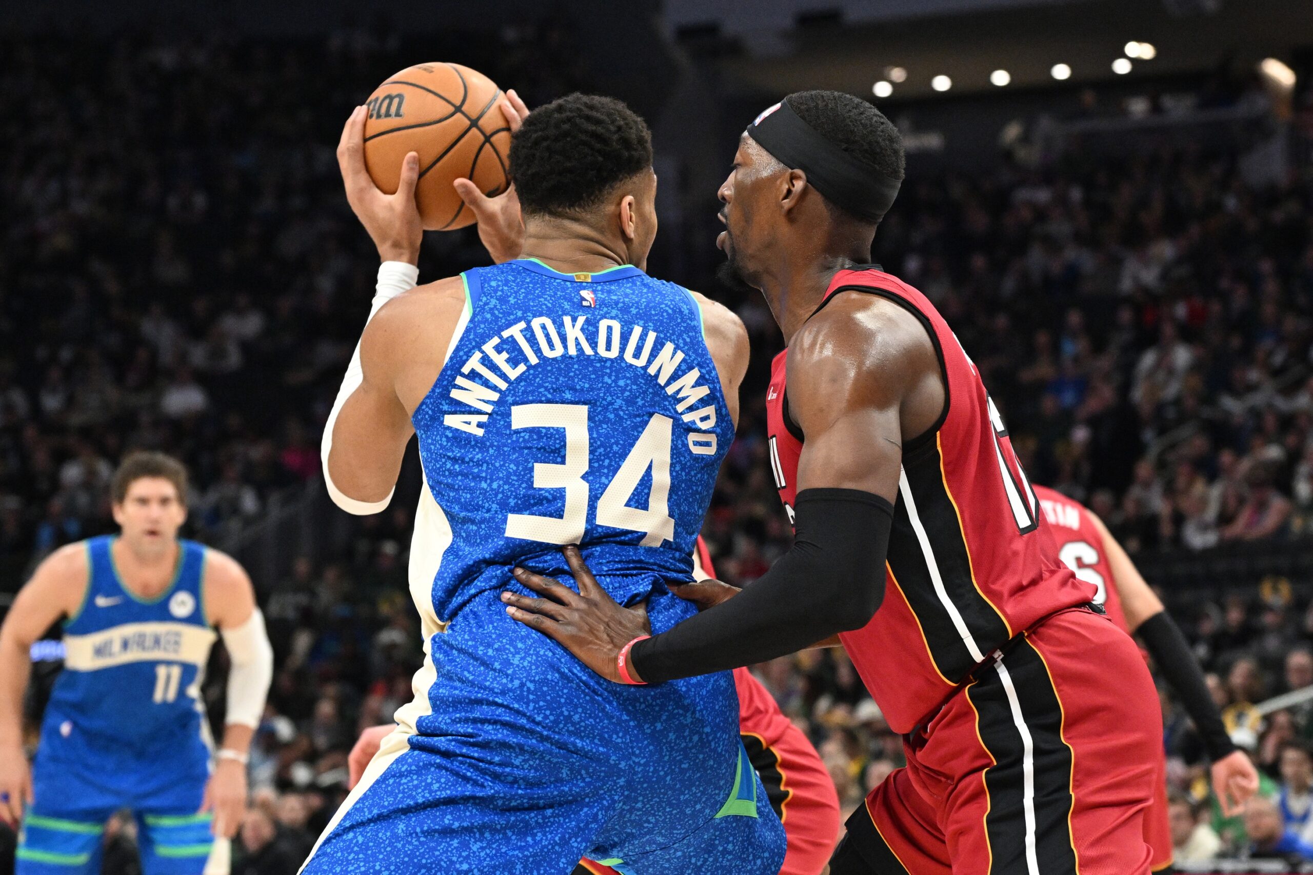 Bam Adebayo and Giannis Antetokounmpo are two of the NBA's best defenders.