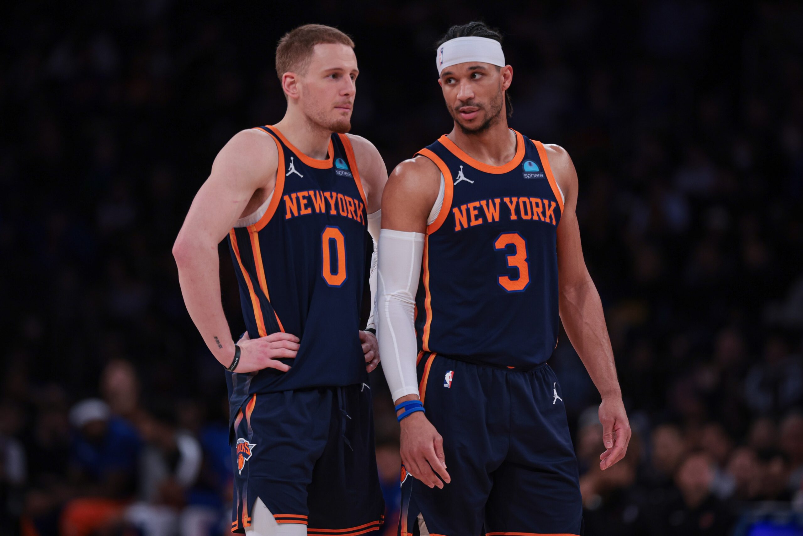 Donte DiVincenzo and Josh Hart headline the Knicks elite bench.