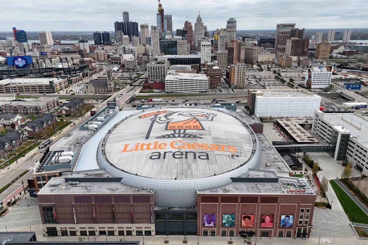 Detroit hasn't hosted an NBA All-Star game since 1979.