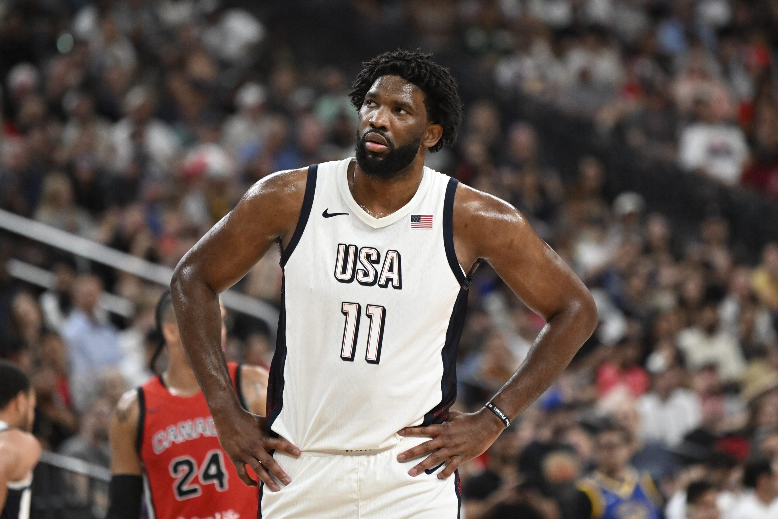 Many are wondering if Joel Embiid should play in the Olympics due to his injury history.