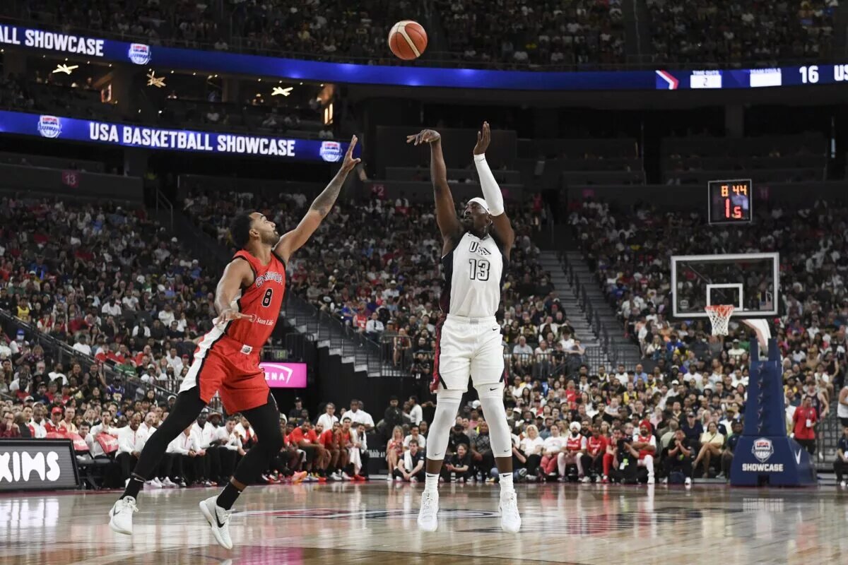 Bam Adebayo could be a starter on Team USA.