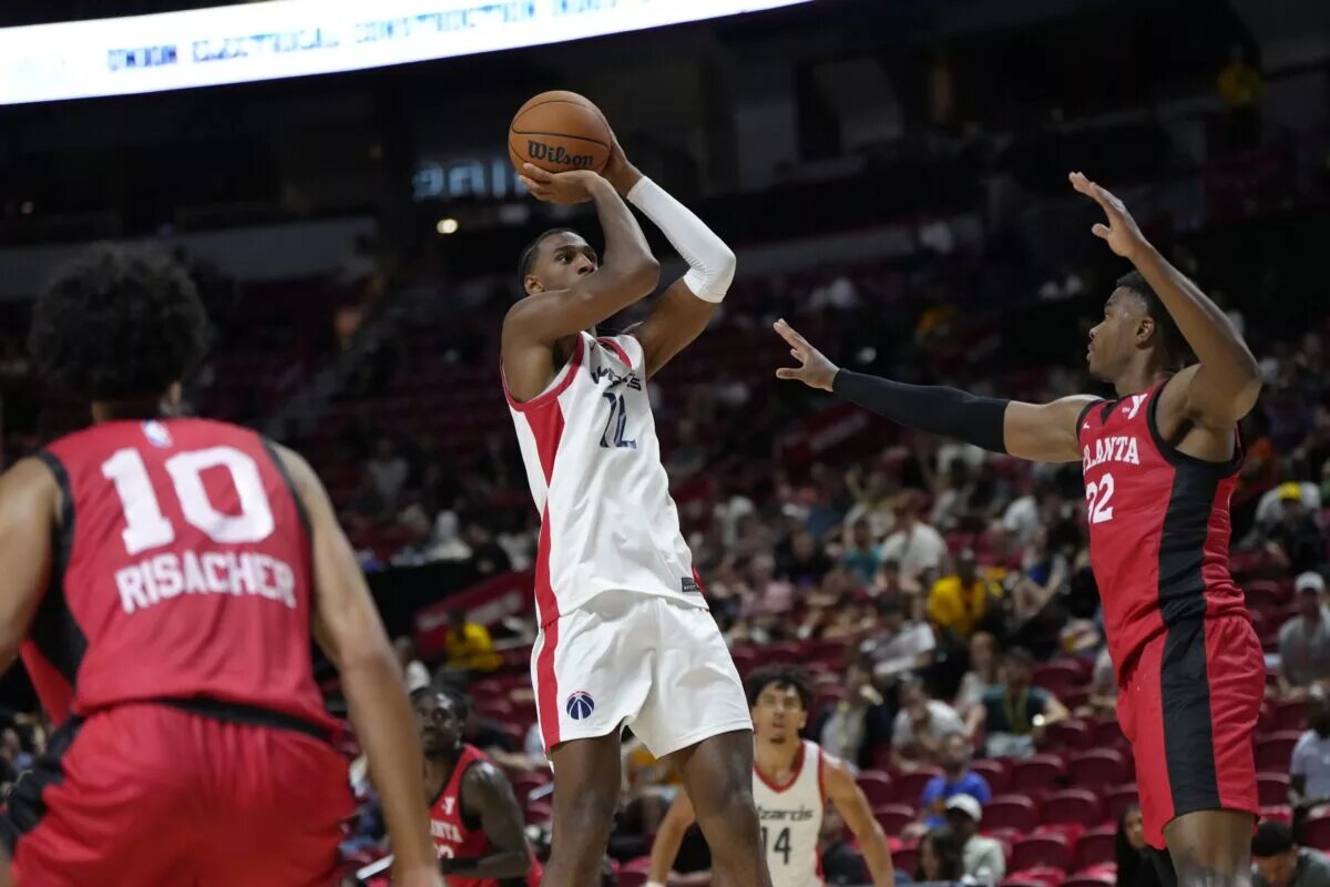 Alex Sarr's Summer League was filled with ups and downs.