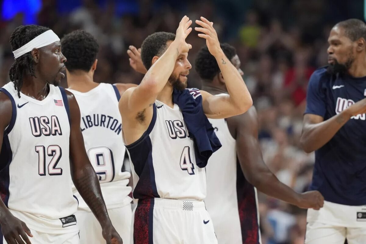 Team USA Basketball players in Paris Olympics