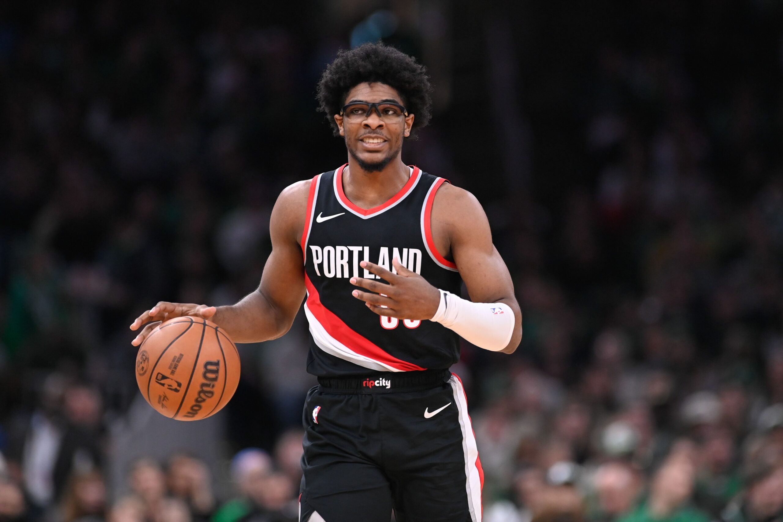 Portland Trail Blazers guard Scoot Henderson