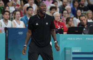 South Sudan head coach Royal Ivey at Paris Olympics