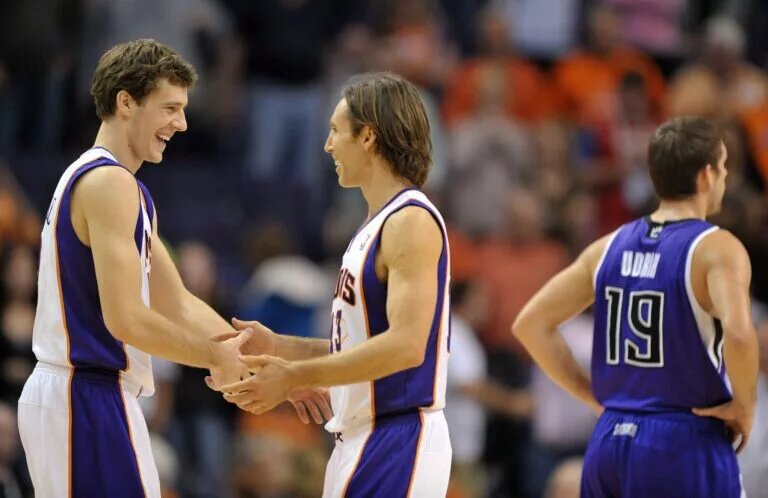 Former NBA stars Goran Dragic and Steve Nash