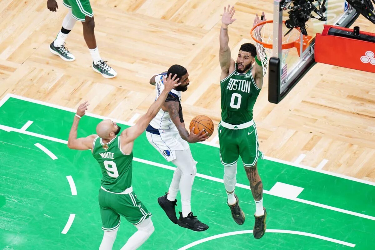 Dallas Mavericks guard Kyrie Irving