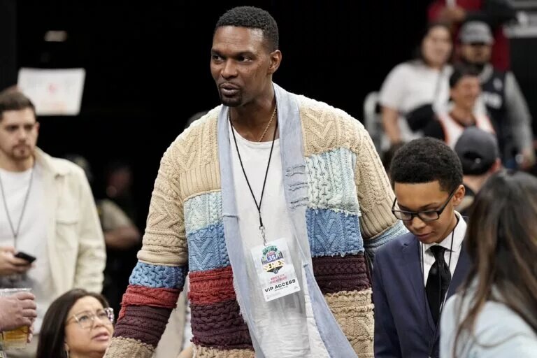 Former Miami Heat star Chris Bosh