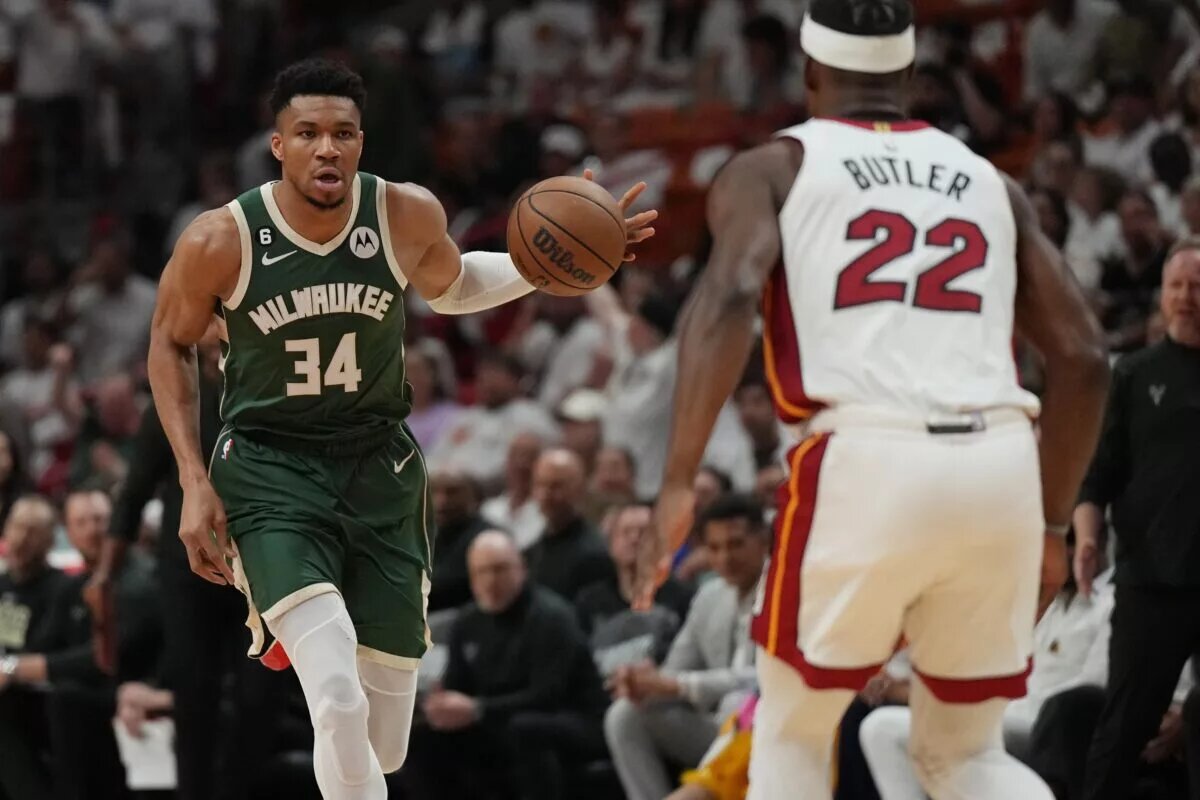 Milwaukee Bucks forward Giannis Antetokounmpo