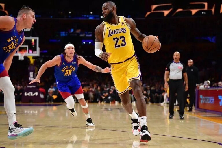 Los Angeles Lakers potential MVP candidate LeBron James