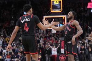 Scottie Barnes and Immanuel Quickley are two of the Raptors rising stars.