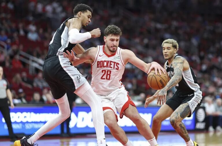 The Rockets will play the Spurs three times in their opening ten games.