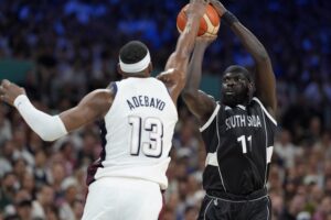 Bam Adebayo has been highly impressive in the Olympics so far.