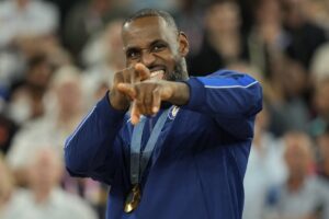 Team USA forward LeBron James wins Olympic MVP at the Paris Olympics