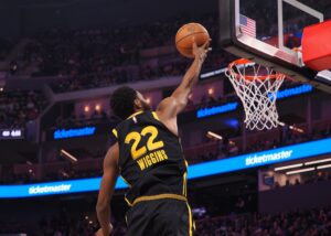 Golden State Warriors forward Andrew Wiggins (22)