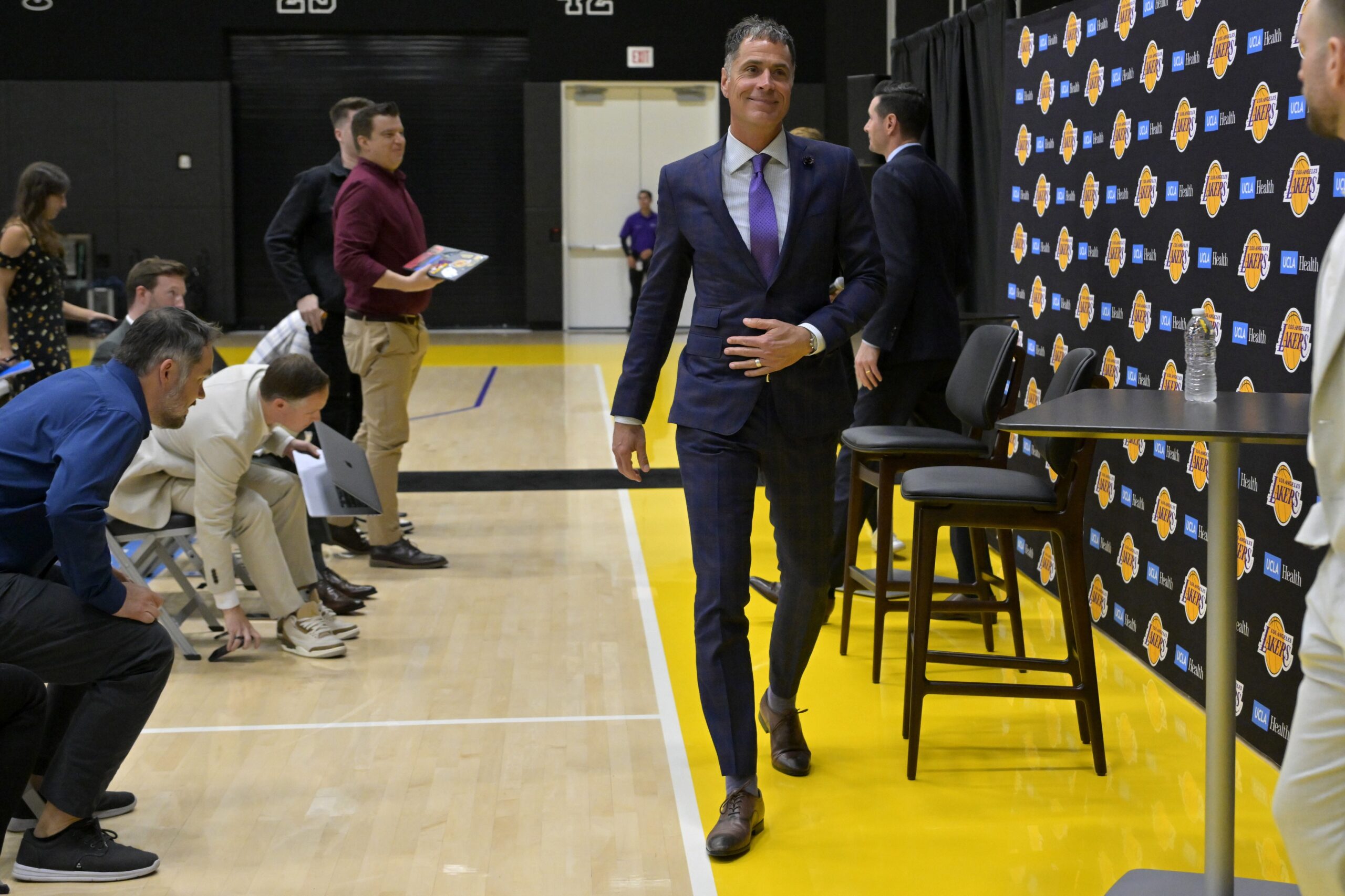 Los Angeles Lakers general manager Rob Pelinka