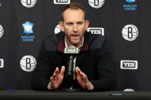 Brooklyn Nets general manager Sean Marks