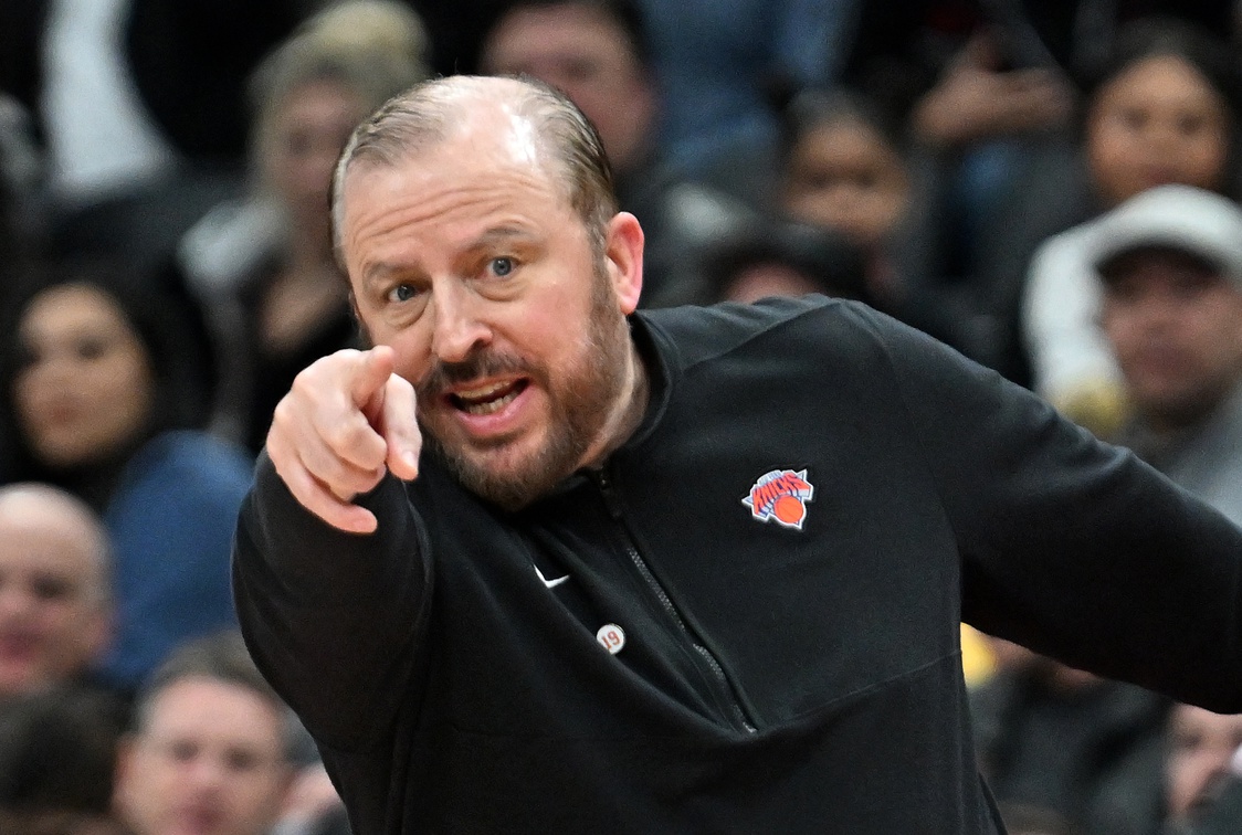 New York Knicks head coach Tom Thibodeau