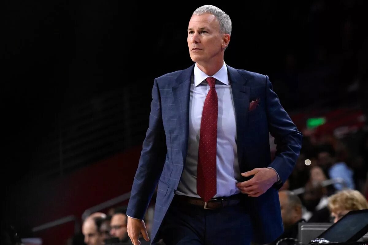 SMU Mustangs basketball head coach Andy Enfield