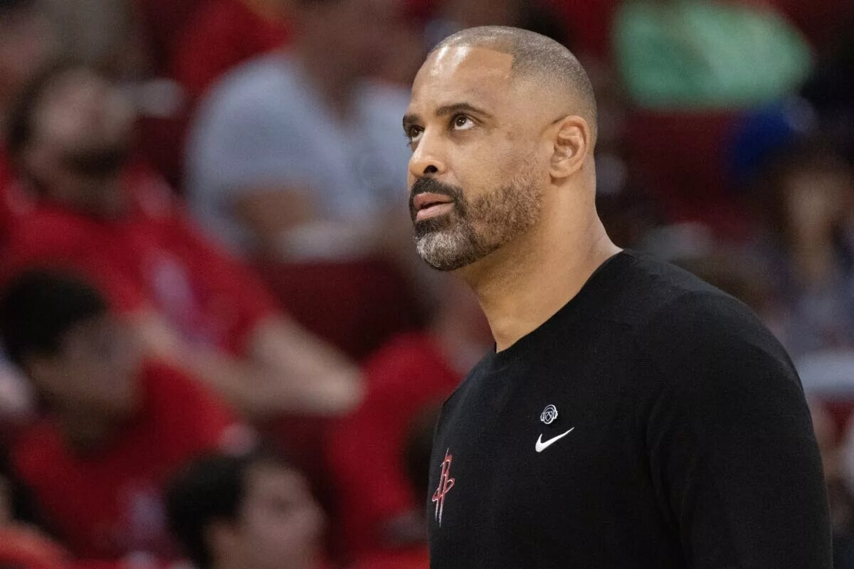 Houston Rockets head coach Ime Udoka