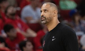 Houston Rockets head coach Ime Udoka