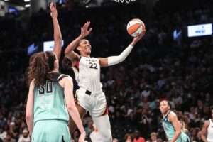 The Aces and Liberty are set to face off in the WNBA semi-finals.