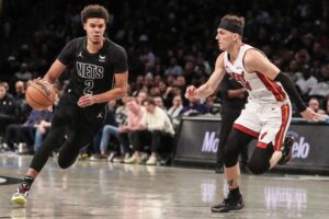 Cameron Johnson has a hefty contract on a rebuilding Nets team.