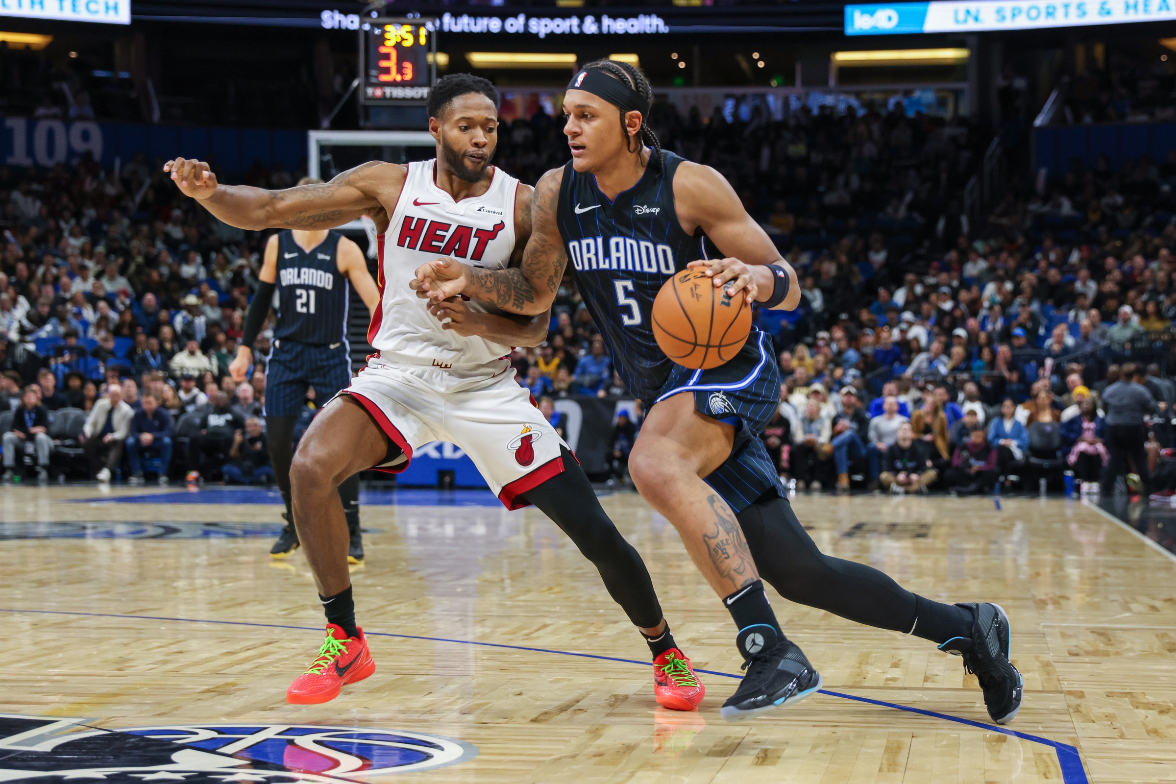 The Orlando Magic and Miami Heat are the two favorites to win the Southeast Division.